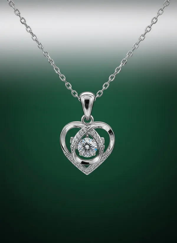 Double_Heart_Dancing_Stone_Pendant_Necklace_925_Sterling_Silver
